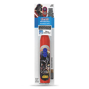 Oral-B Pro-Health Jr Star Wars Battery Toothbrush - Darth Vader